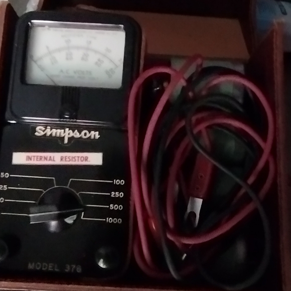 Vintage Simpson Internal Resistor Model 376 - Picture 8 of 12